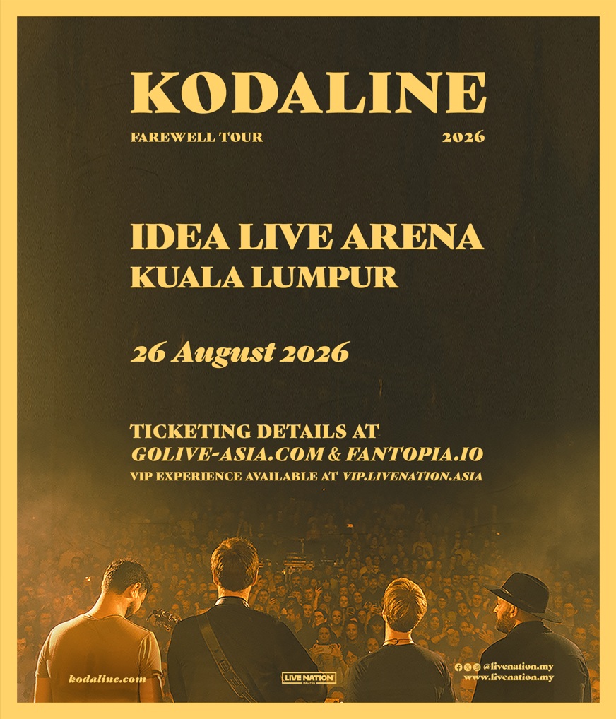 [Malaysia] KODALINE Farewell Tour in Kuala Lumpur