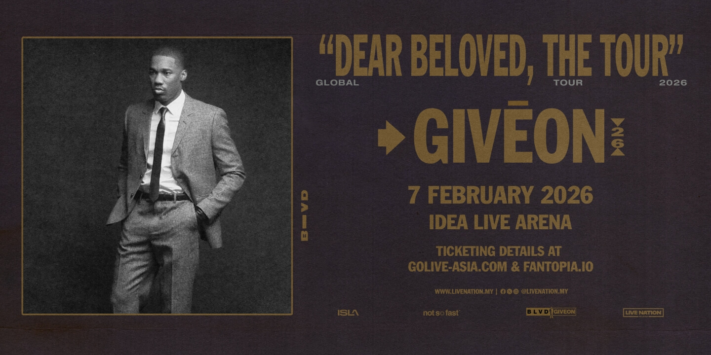 [Malaysia] GIVĒON - DEAR BELOVED THE TOUR in Kuala Lumpur